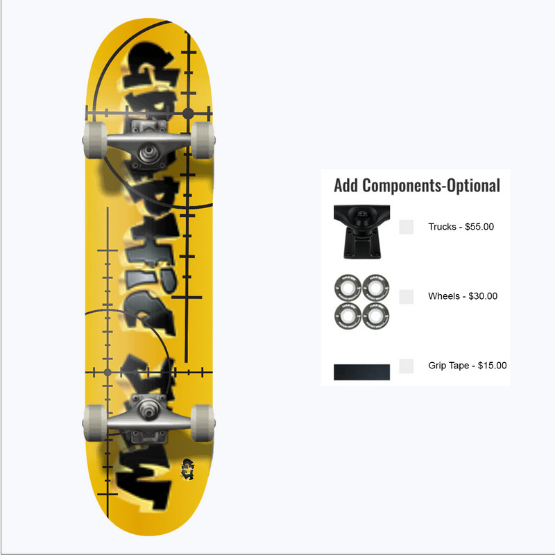 Graphic Jaw Scope Debut Skateboard