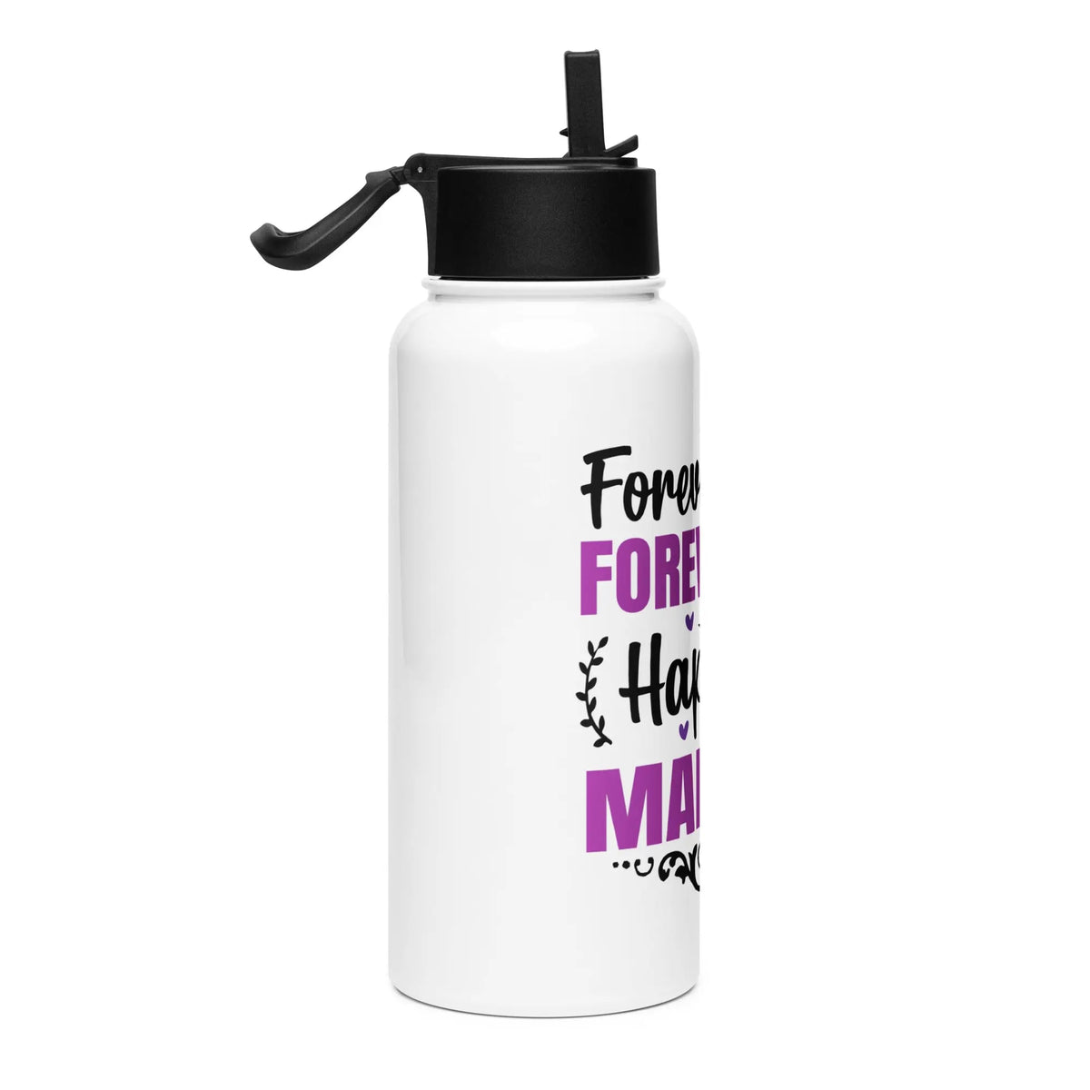 Forever Hers, Forever His, Stainless Steel Water Bottle