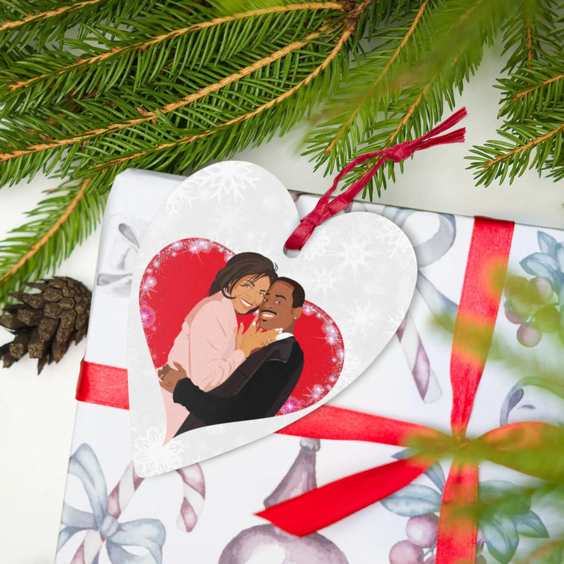 Martin  and Gina Christmas Ornaments - Graphic Jaw