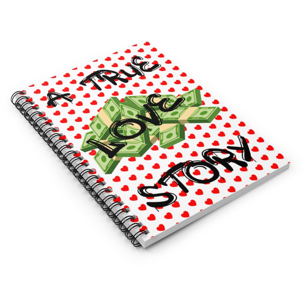 A True Love Story - Money Notepad 