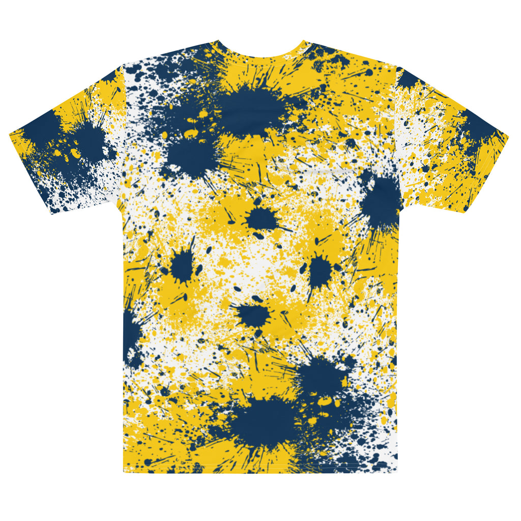 Michigan Wolverines Paint Splash T-shirt