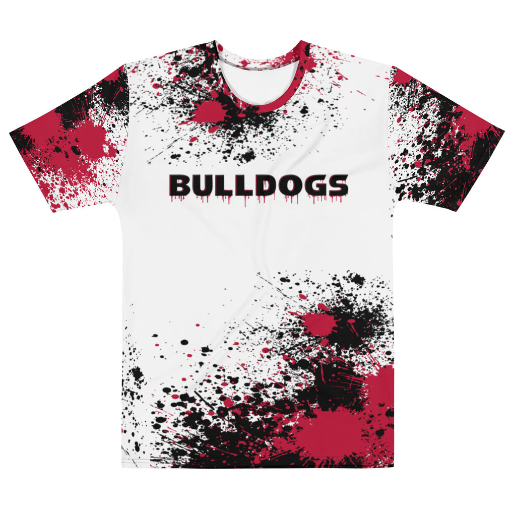 Georgia Bulldogs Paint Splash T-shirt 