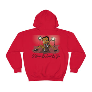 Popstar Betty Boop - "I Wanna Be Loved By You" Hooded Sweatshirt