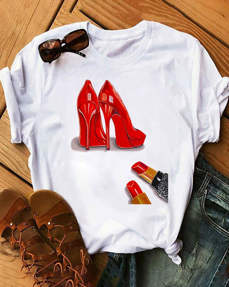 Lipstick & Heels T-shirt.