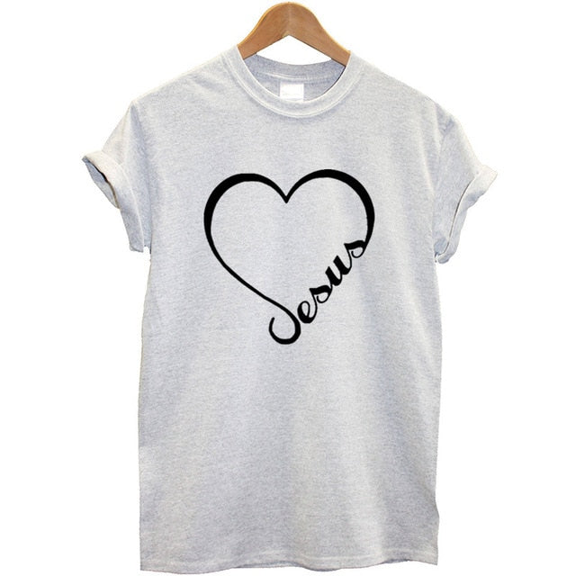 Heart Jesus T-shirt - Graphic Jaw