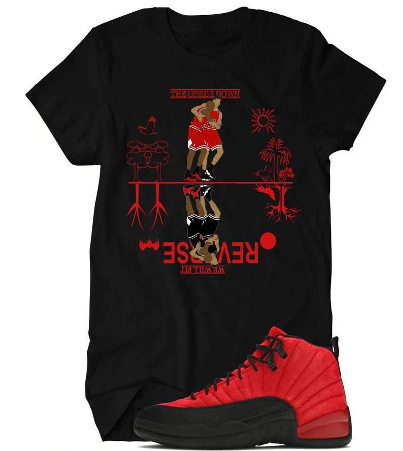 Air Jordan 12 Reverse Flu Game T-shirt - Graphic Jaw