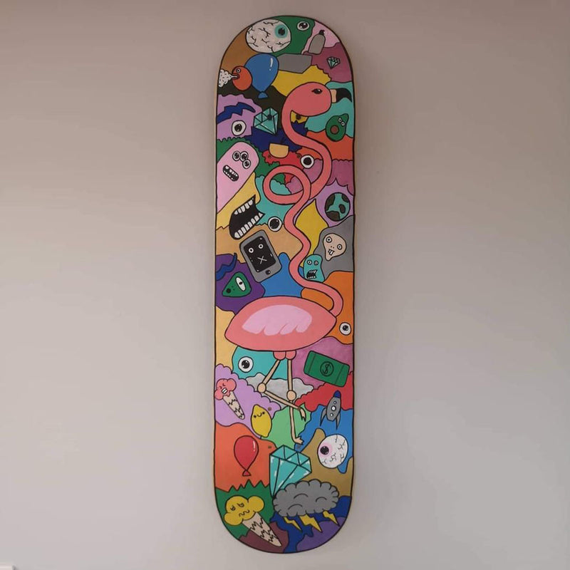 Custom Designed Skateboard Deck.