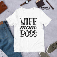 Wife Mom Boss - T-Shirt.