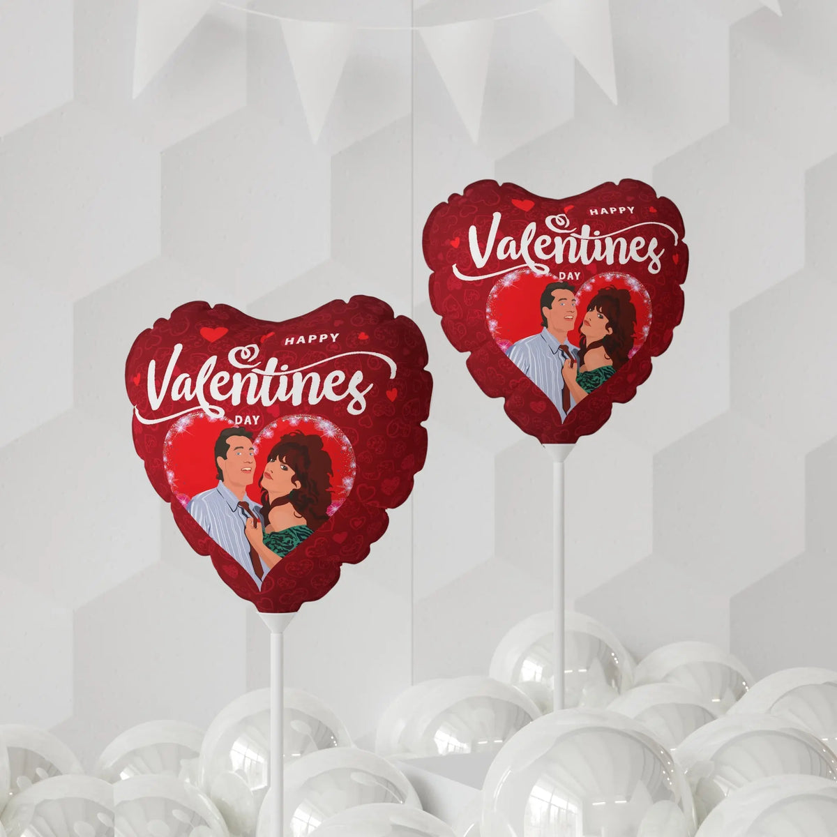 Al and Peggy Bundy – Married With Children Valentine's Day Balloons