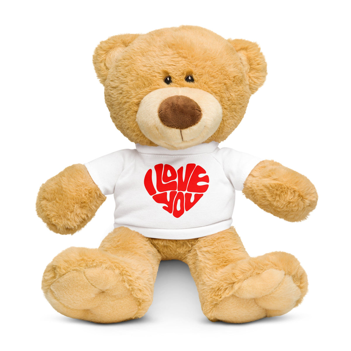 I Love You teddy bear gift used as the Valentine’s Day Gifts collection image by Graphic Jaw