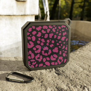 Pink Cheetah Outdoor Bluetooth Speaker