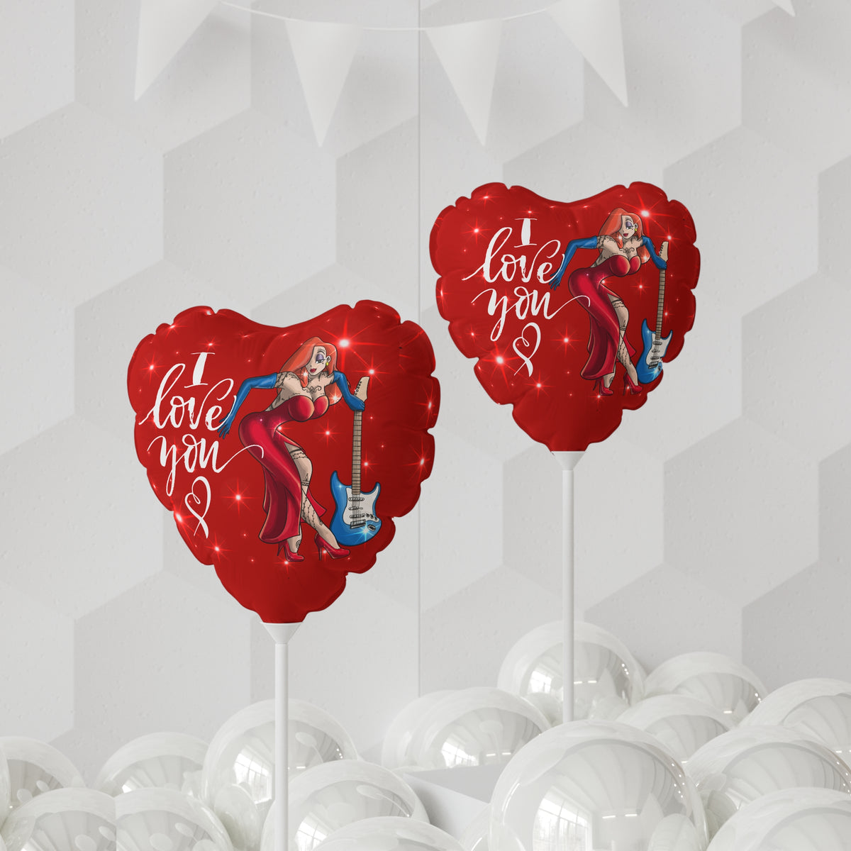 Jessica Rabbit I Love You Valentine's Day Balloon