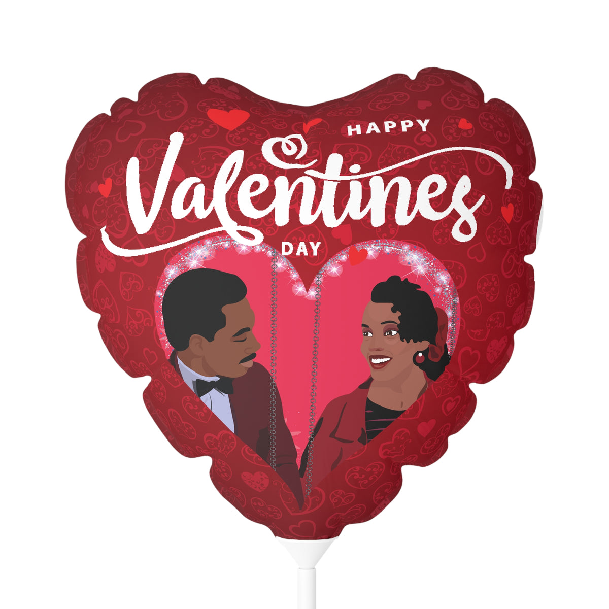 Coming to America Prince Akeem and Lisa Mcdowell Valentine's Day Balloon