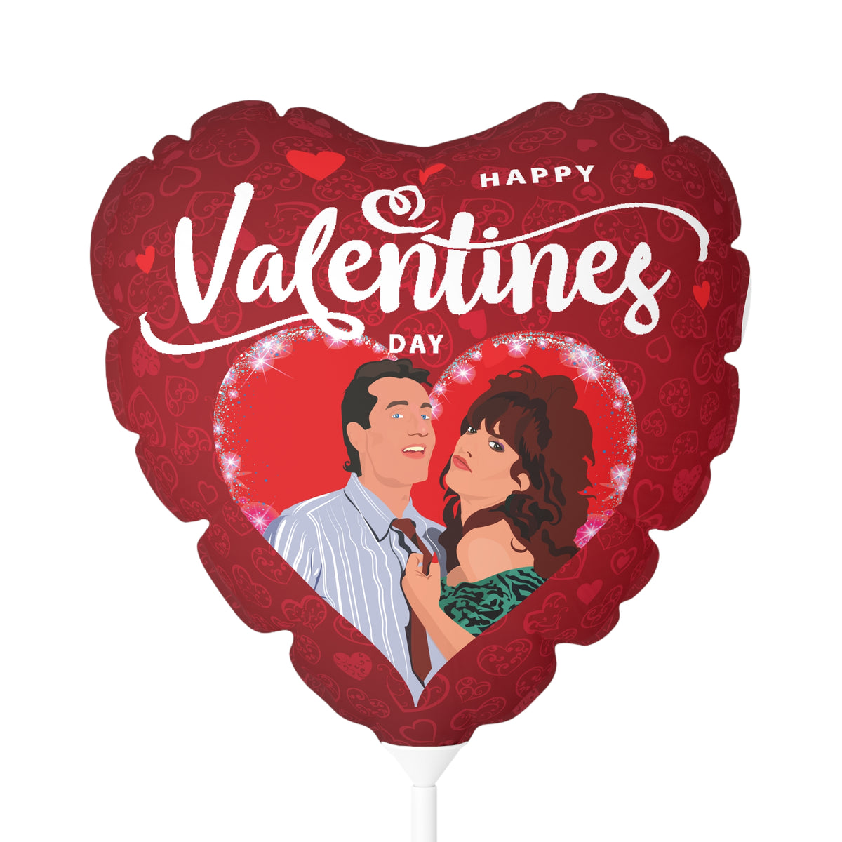 Married With Children Al and Peggy Bundy Valentine's Day Balloon