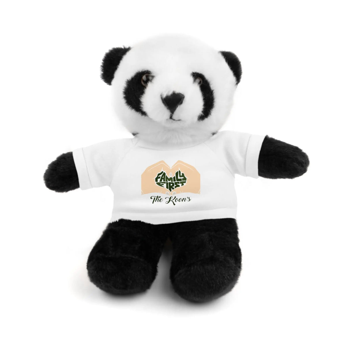 Personalized Family First Stuffed Animal Toy -  Add Your Family’s Name