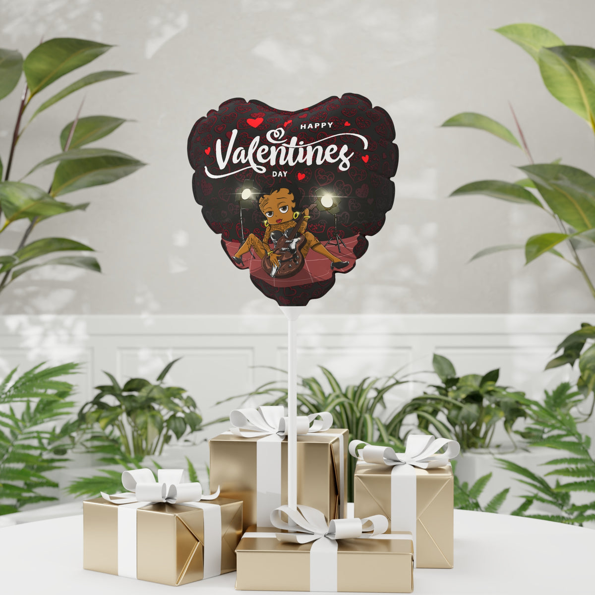 Betty Boop Happy Valentine's Day Balloon