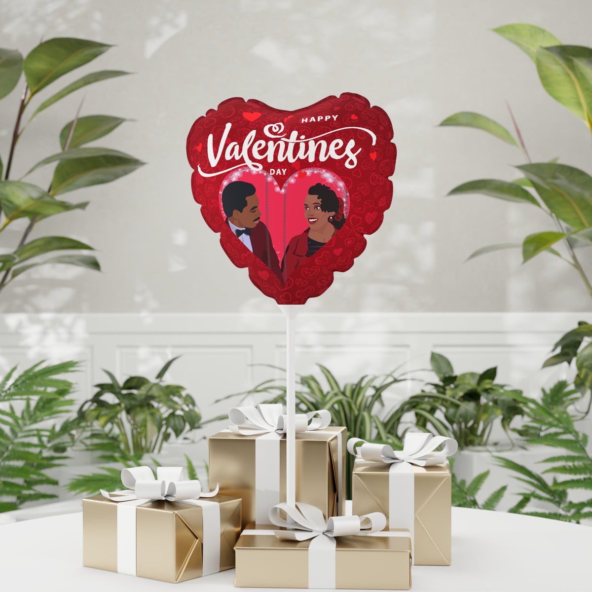 Coming to America Prince Akeem and Lisa Mcdowell Valentine's Day Balloon