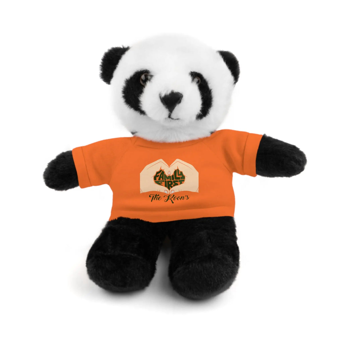 Personalized Family First Stuffed Animal Toy -  Add Your Family’s Name Printify