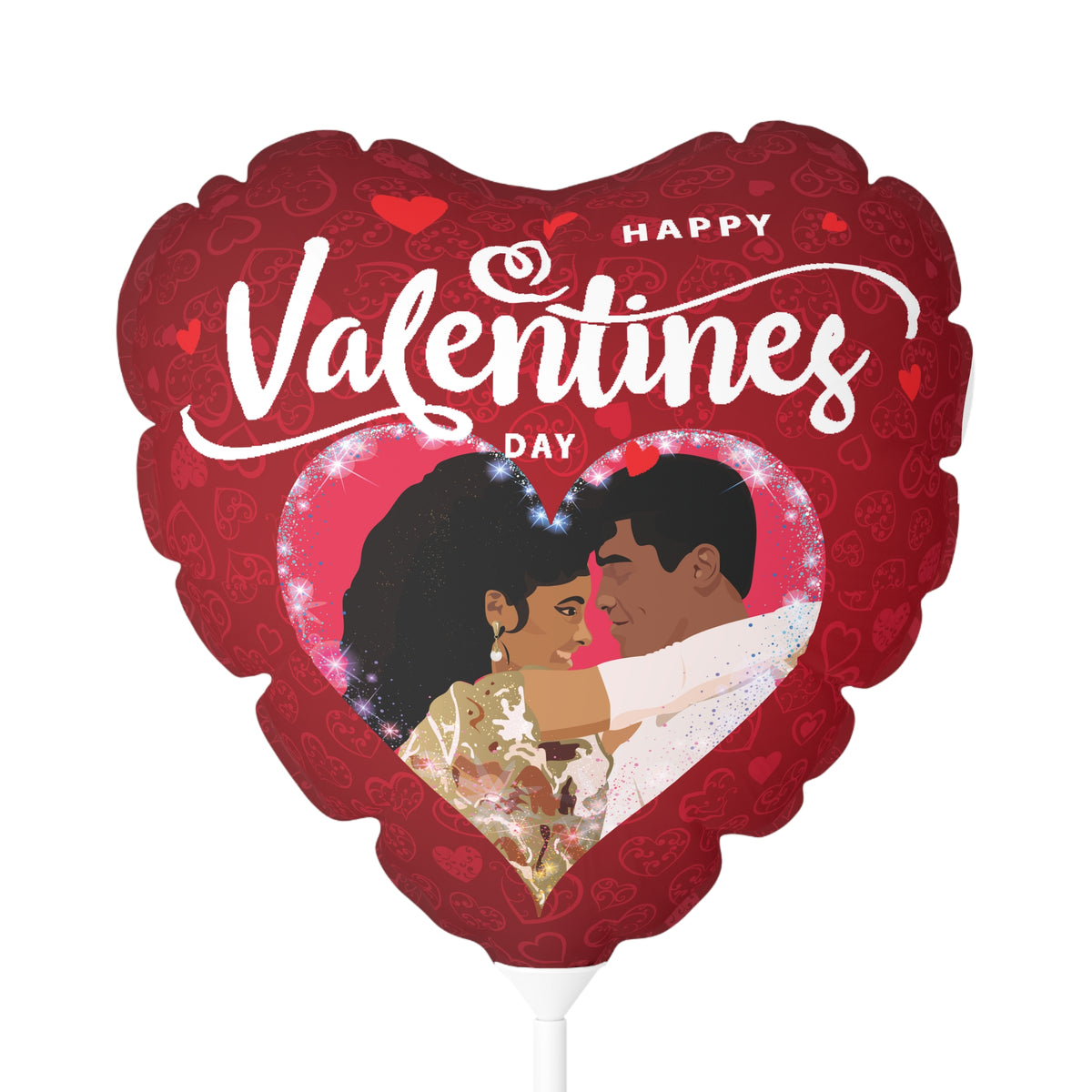 Last Dragon Bruce Leroy Green and Laura Charles Valentine's Day Balloon