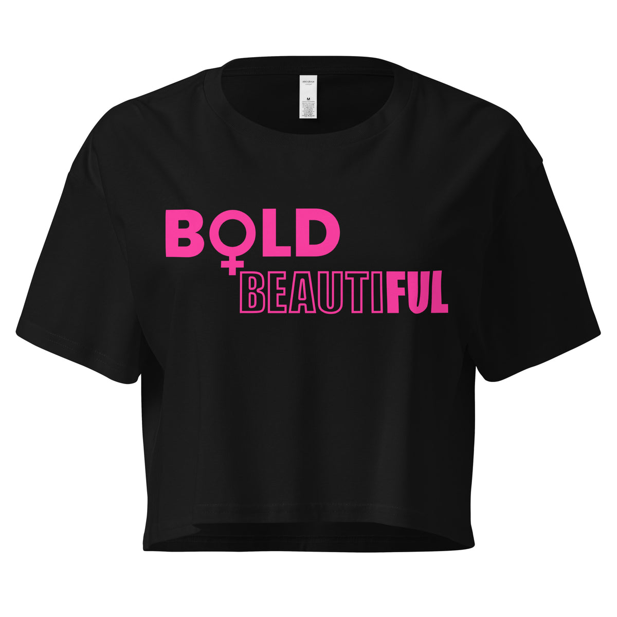 Bold + Beautiful Crop Tee