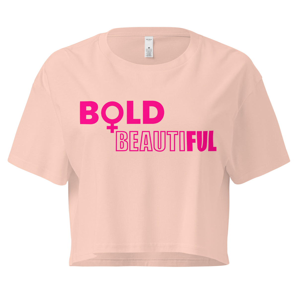 Bold + Beautiful Crop Tee