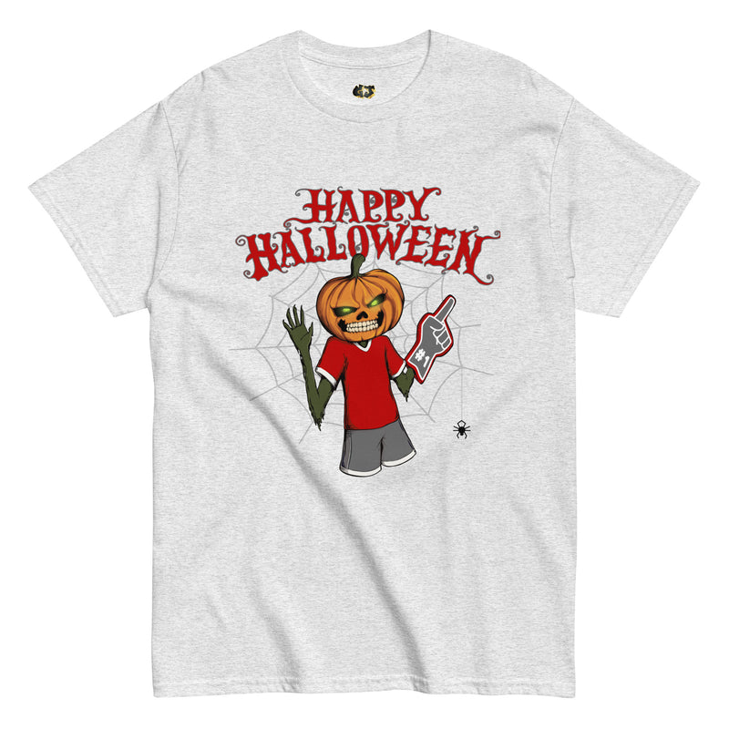 Halloween Pumpkin OSU Ash T-shirt