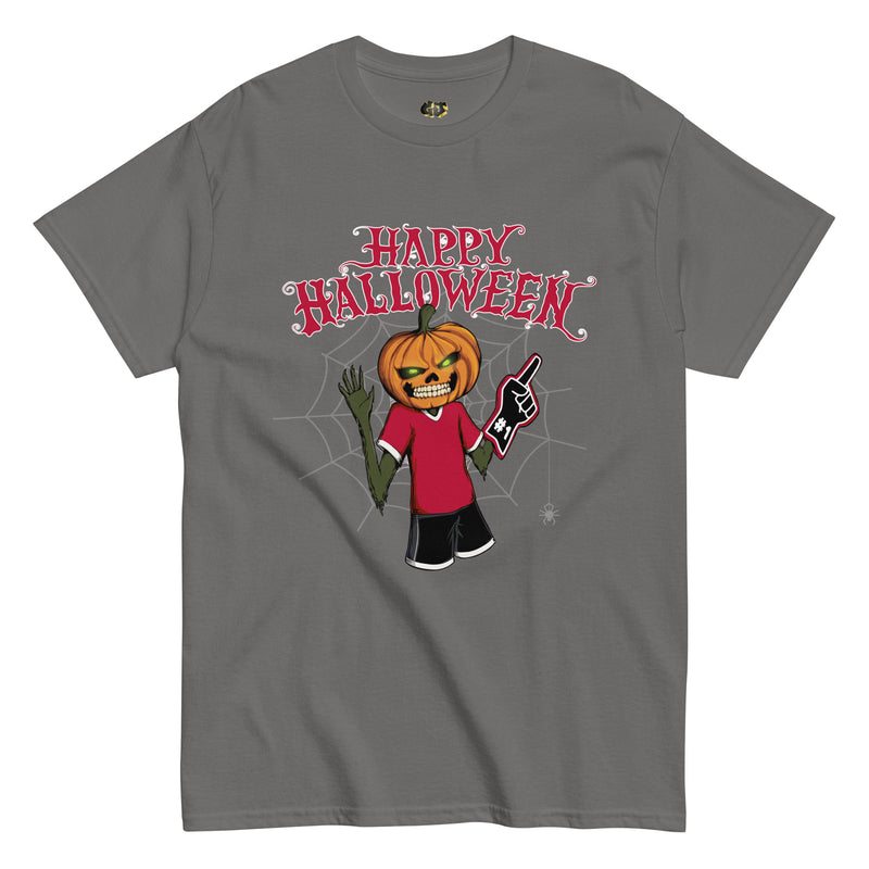 Halloween Pumpkin Georgia Grey T-shirt