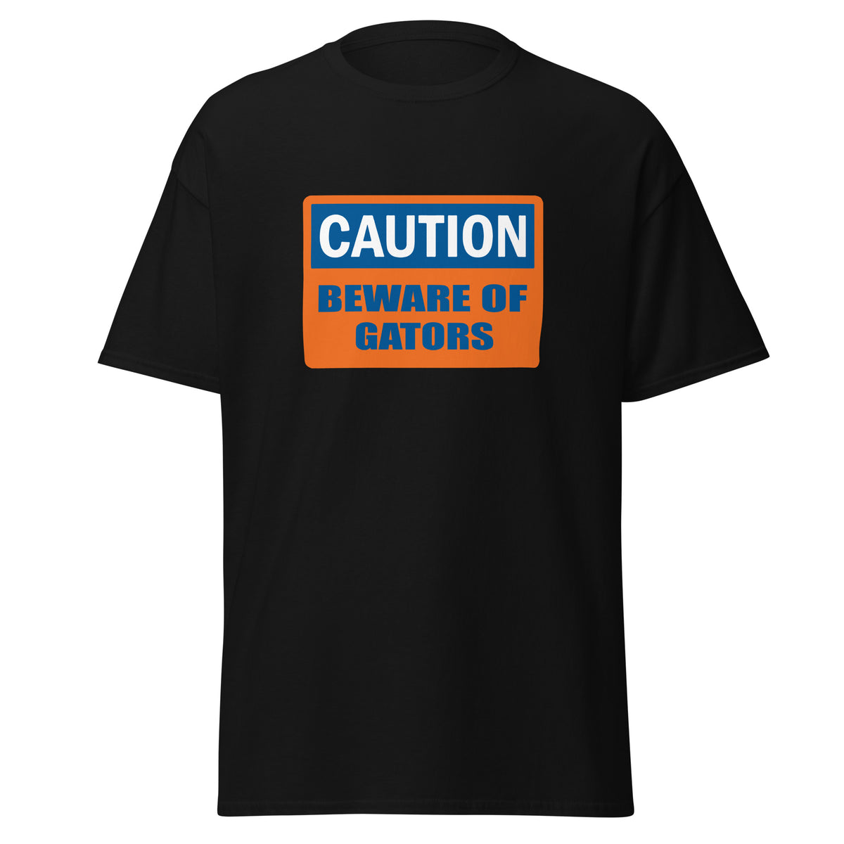 Florida Beware of Gators Black T-shirt 