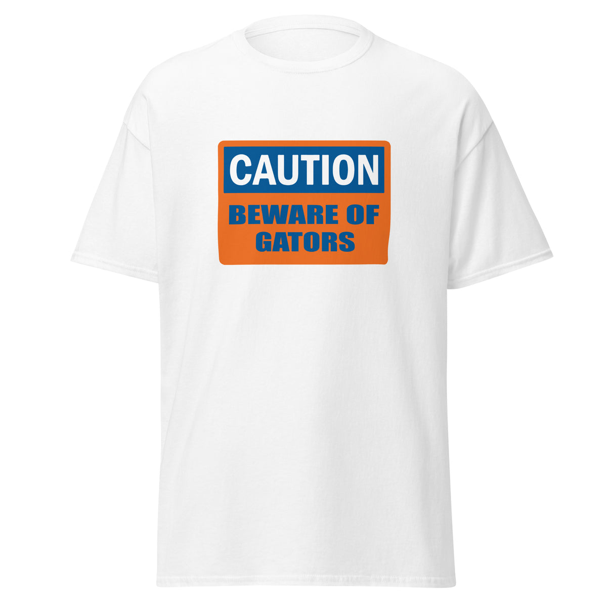 Florida Beware of Gators White T-shirt 