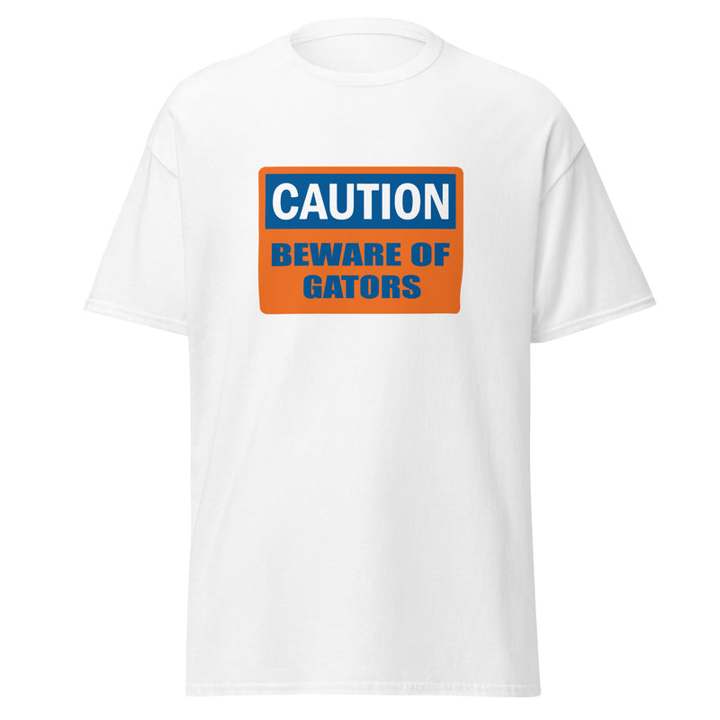 Florida Beware of Gators White T-shirt 