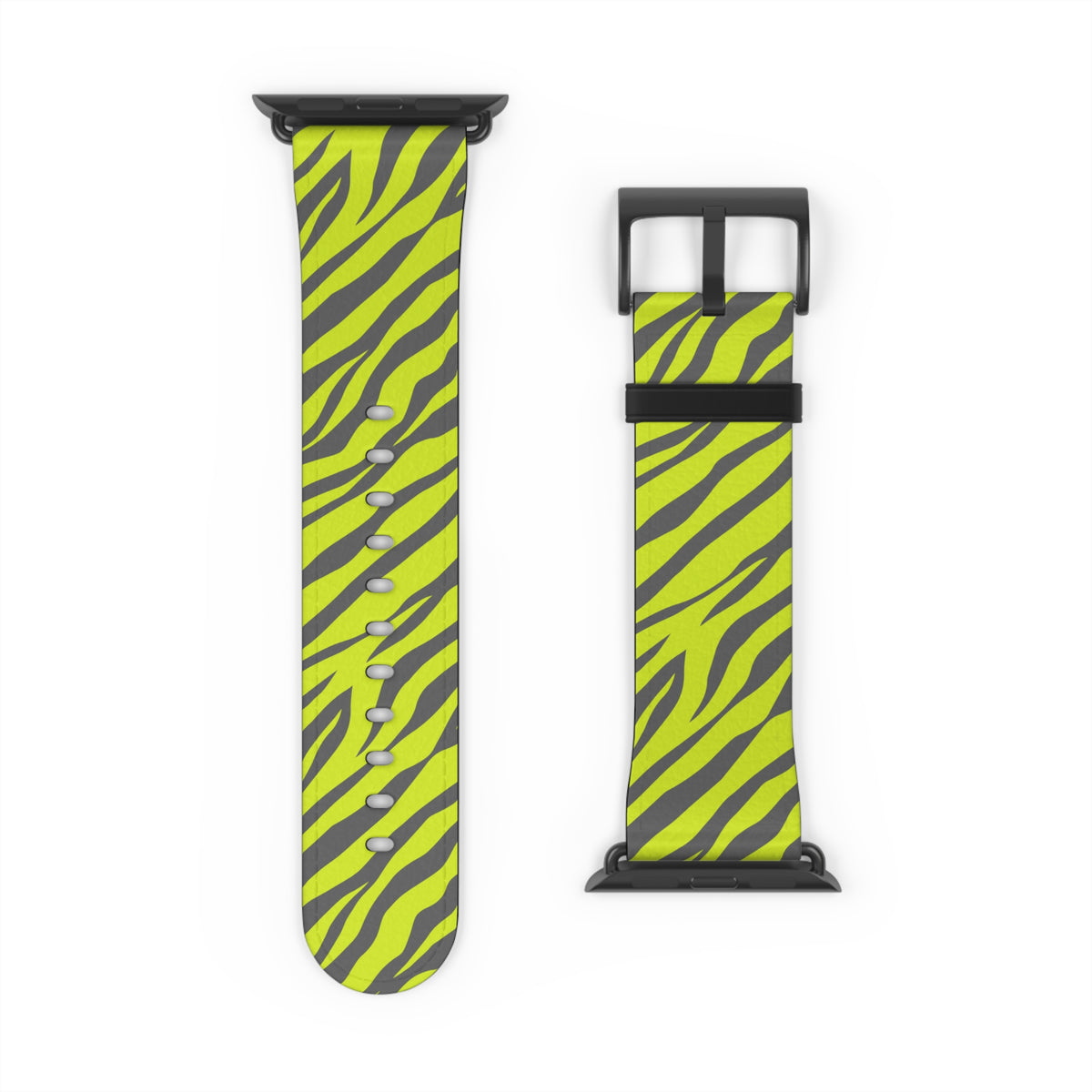 Chartreuse Tiger Watch Band