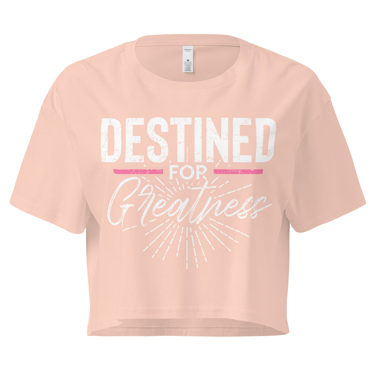 Destined For Greatness Crop Tee