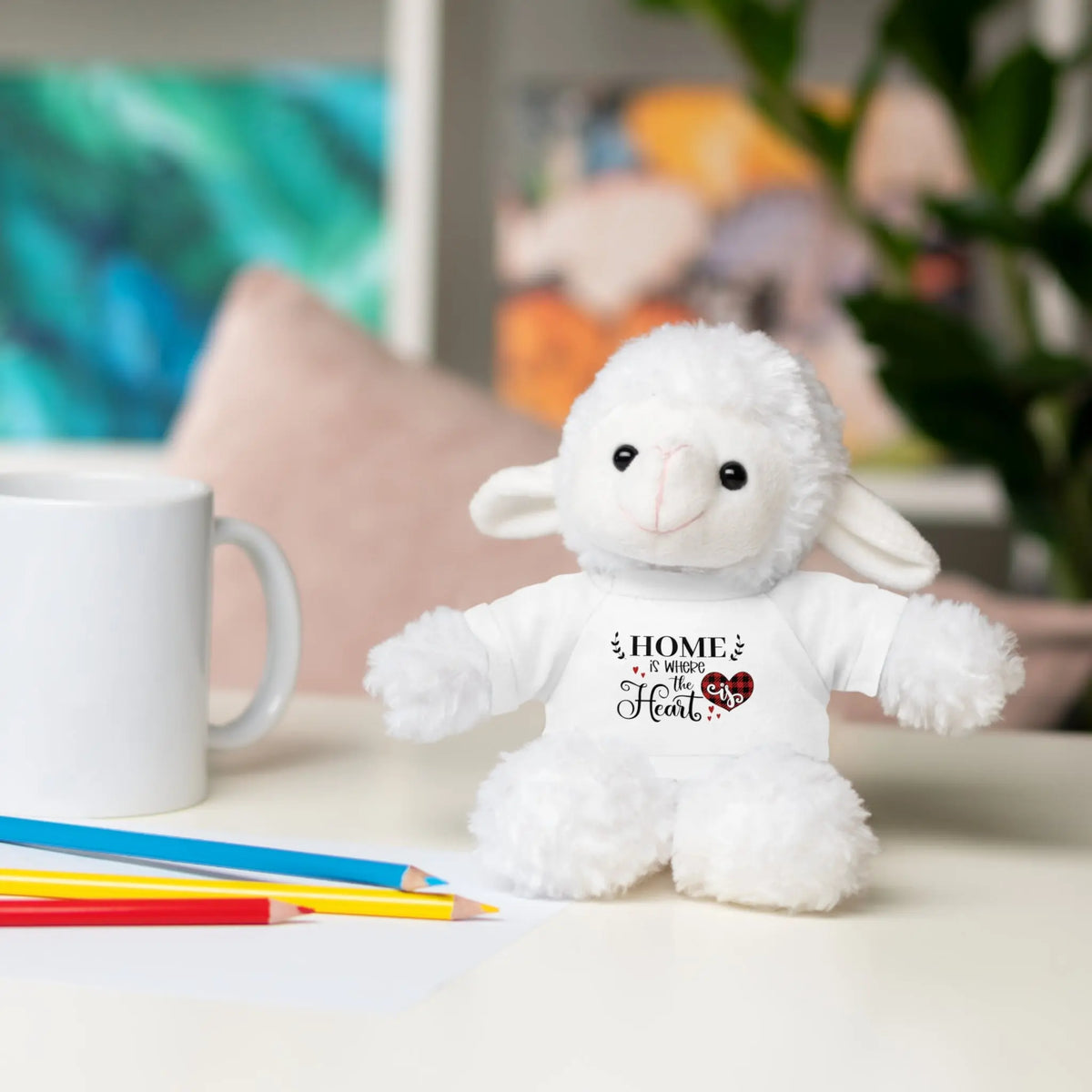 Home Is Where The Heart Is Stuffed Animals