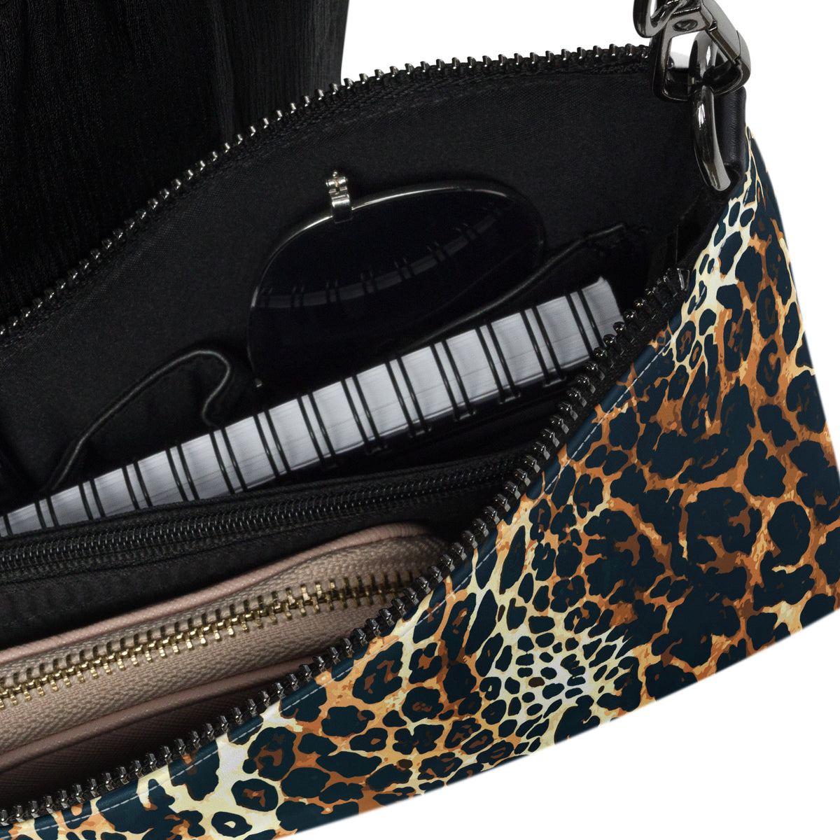 Jaguar Leopard Print Women's Crossbody Bag