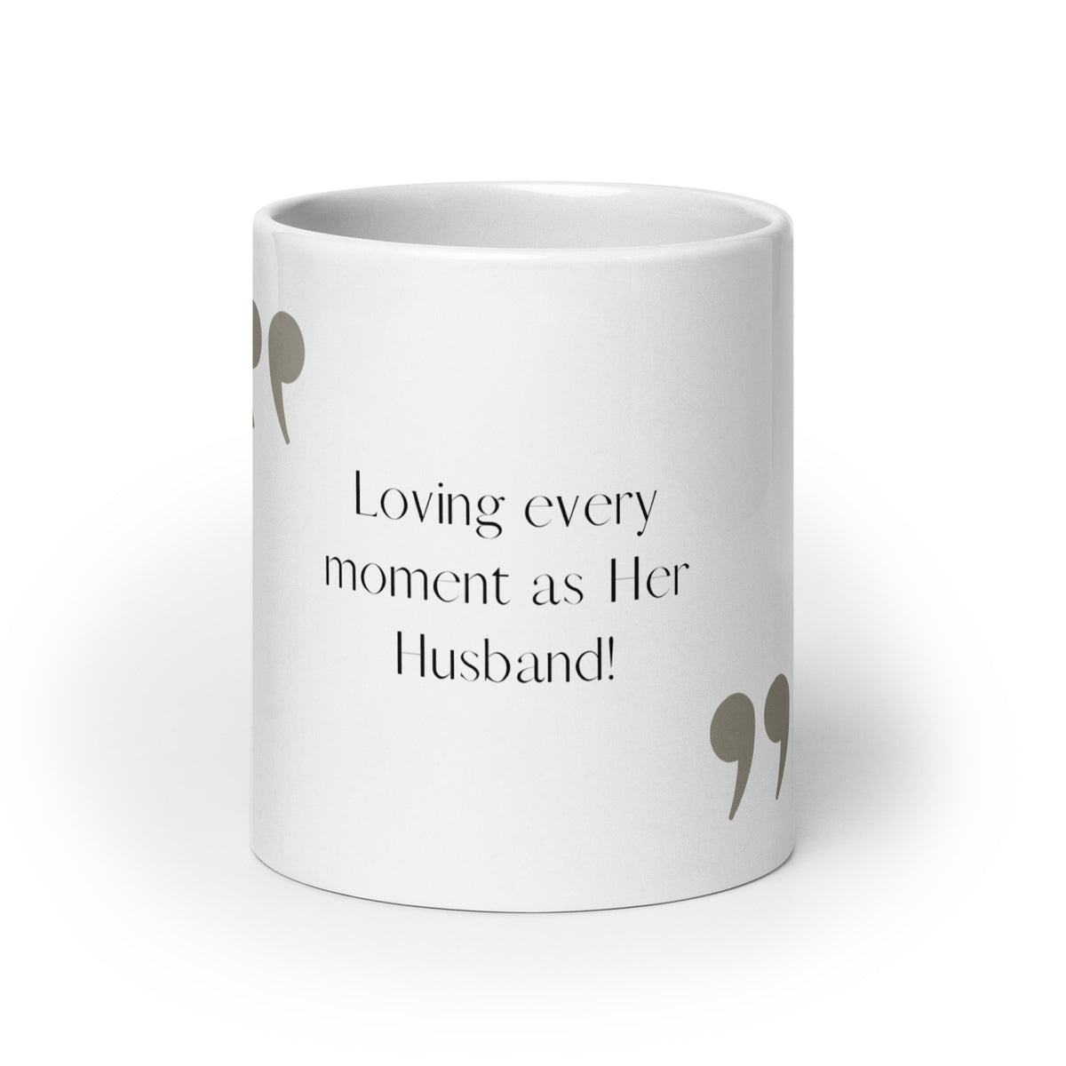 Loving Every Moment As Her Husband | Couple's Glossy Mug