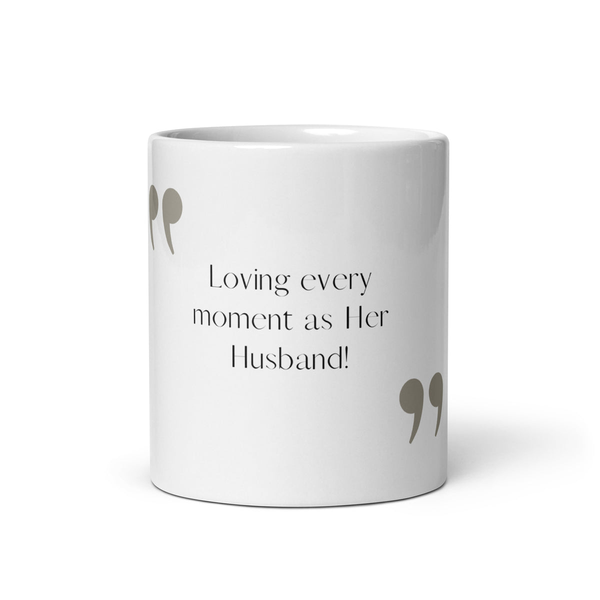 Loving Every Moment As Her Husband | Couple's Glossy Mug