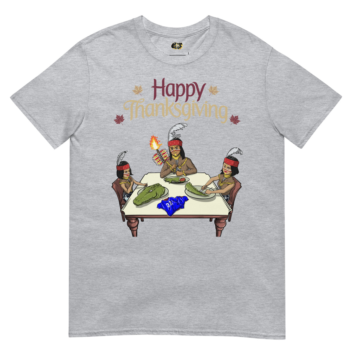 FSU vs Gators Thanksgiving Grey T-shirt