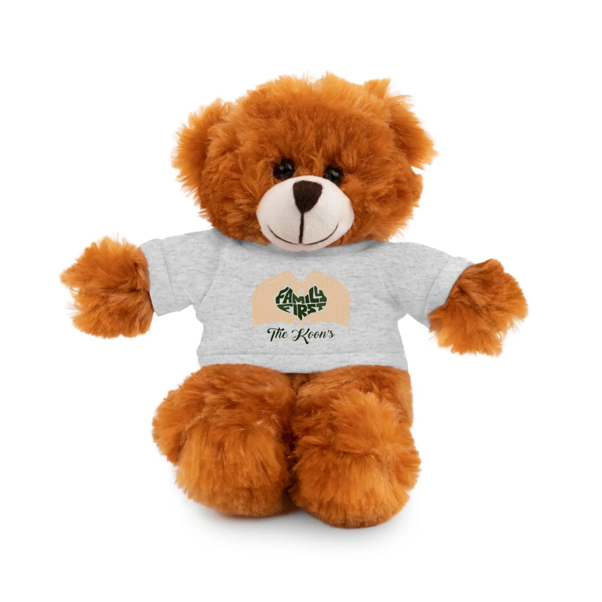 Personalized Family First Stuffed Animal Toy -  Add Your Family’s Name