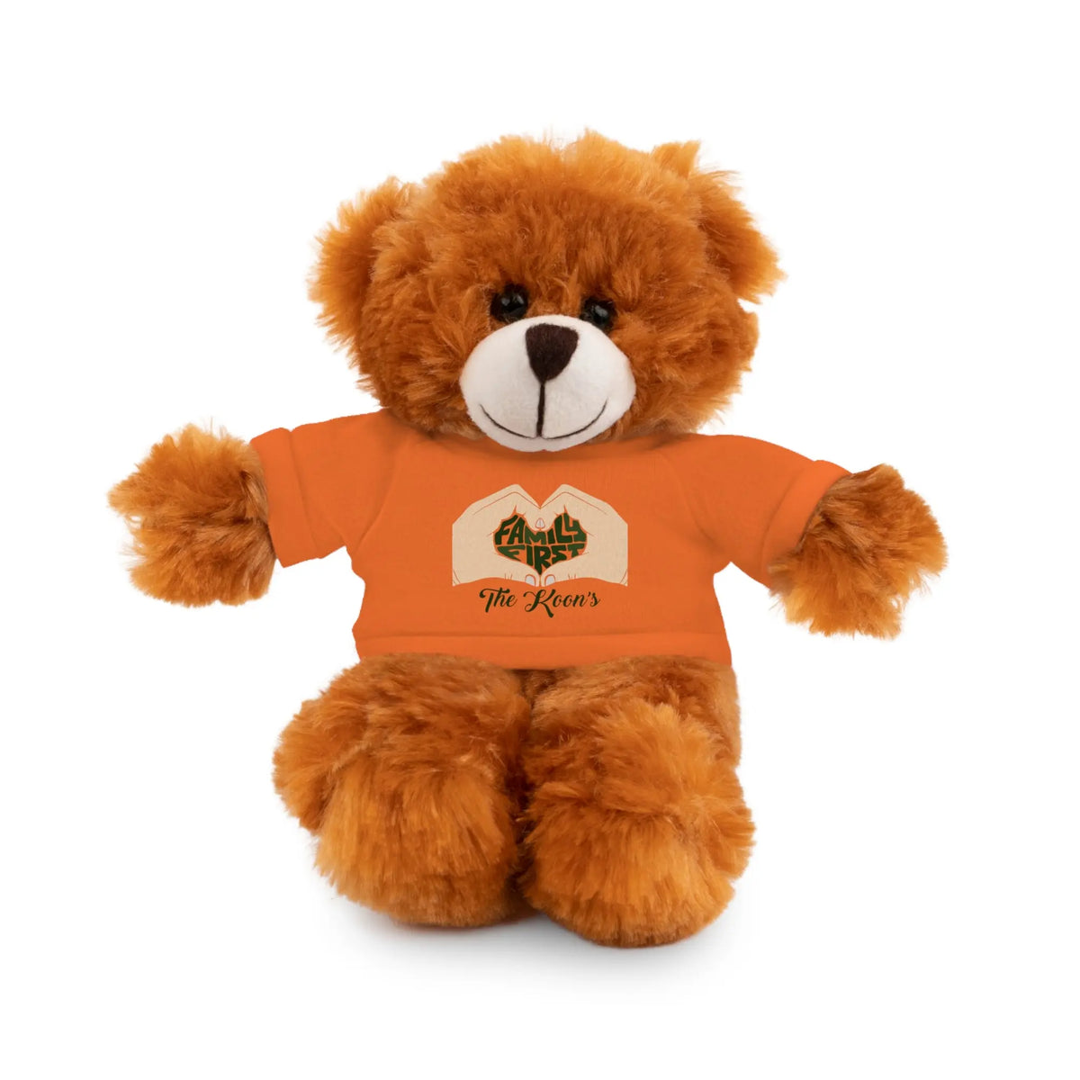 Personalized Family First Stuffed Animal Toy -  Add Your Family’s Name