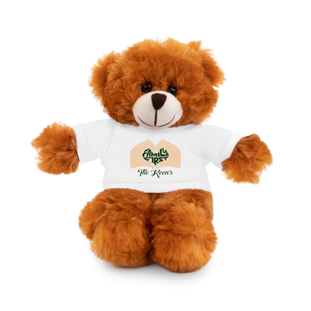 Personalized Family First Stuffed Animal Toy -  Add Your Family’s Name