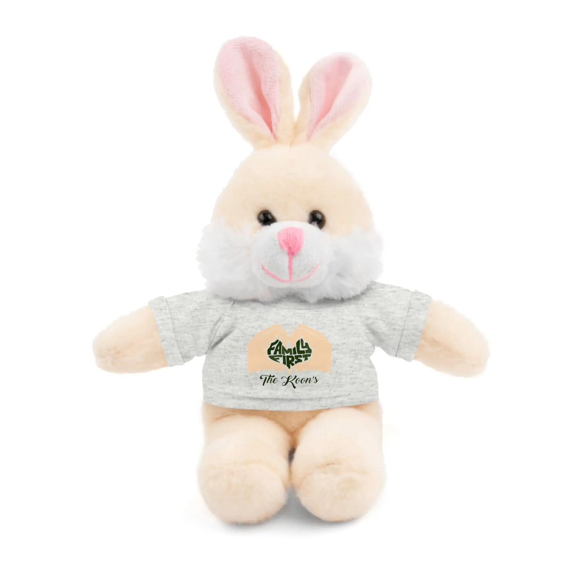 Personalized Family First Stuffed Animal Toy -  Add Your Family’s Name