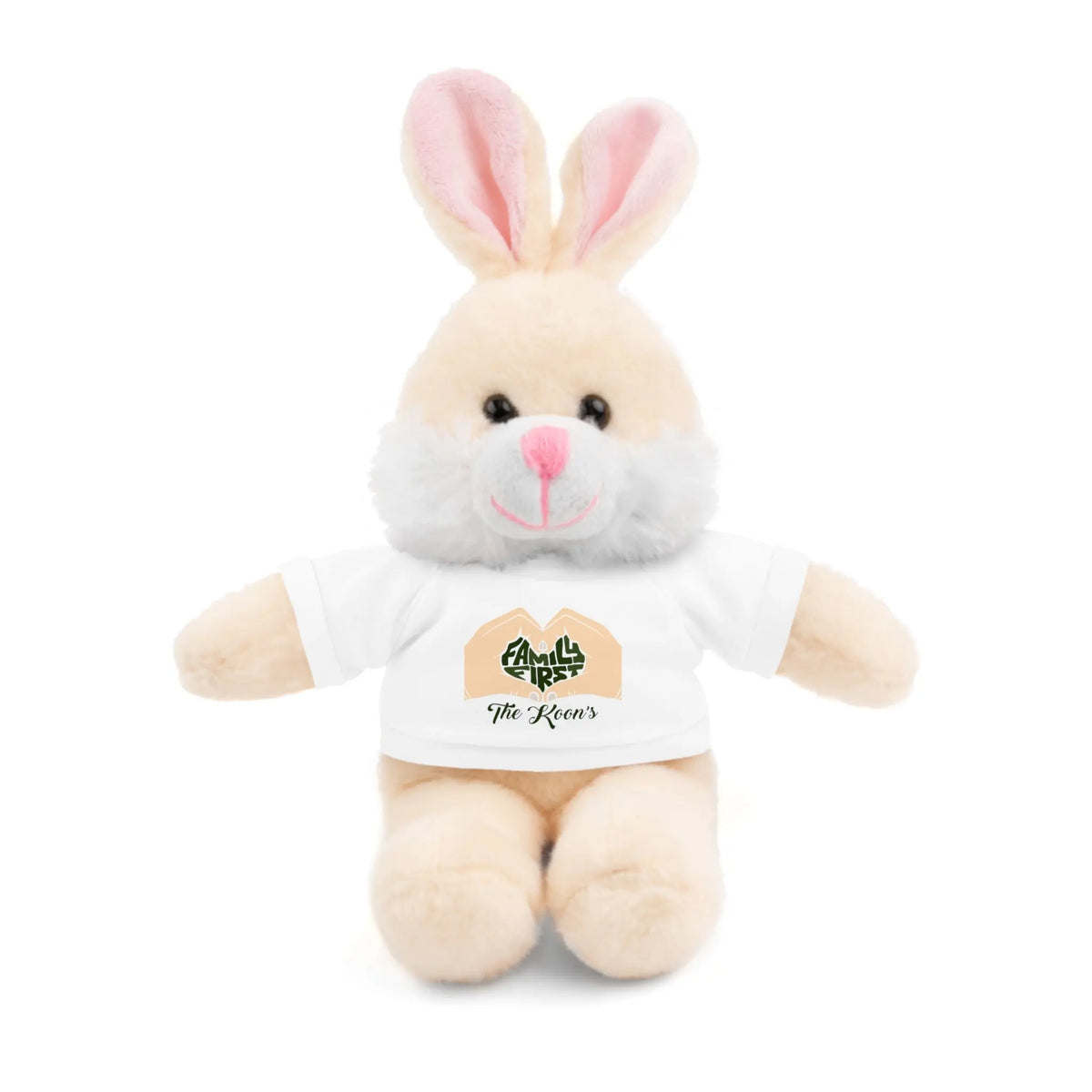 Personalized Family First Stuffed Animal Toy -  Add Your Family’s Name