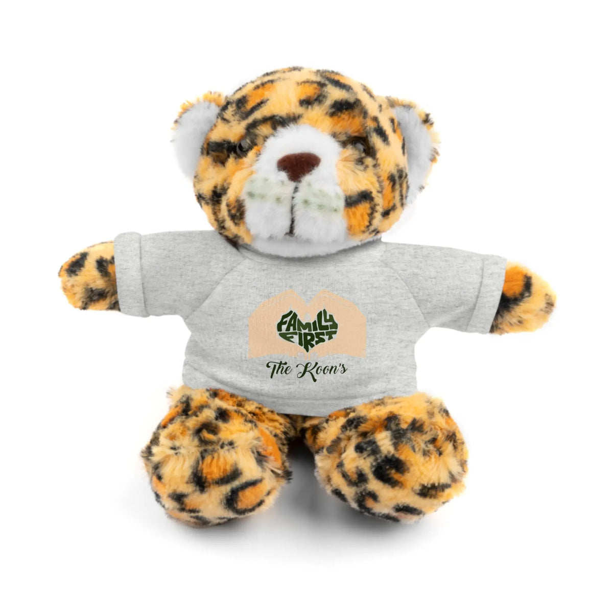 Personalized Family First Stuffed Animal Toy -  Add Your Family’s Name