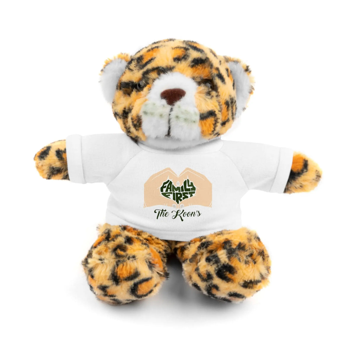 Personalized Family First Stuffed Animal Toy -  Add Your Family’s Name