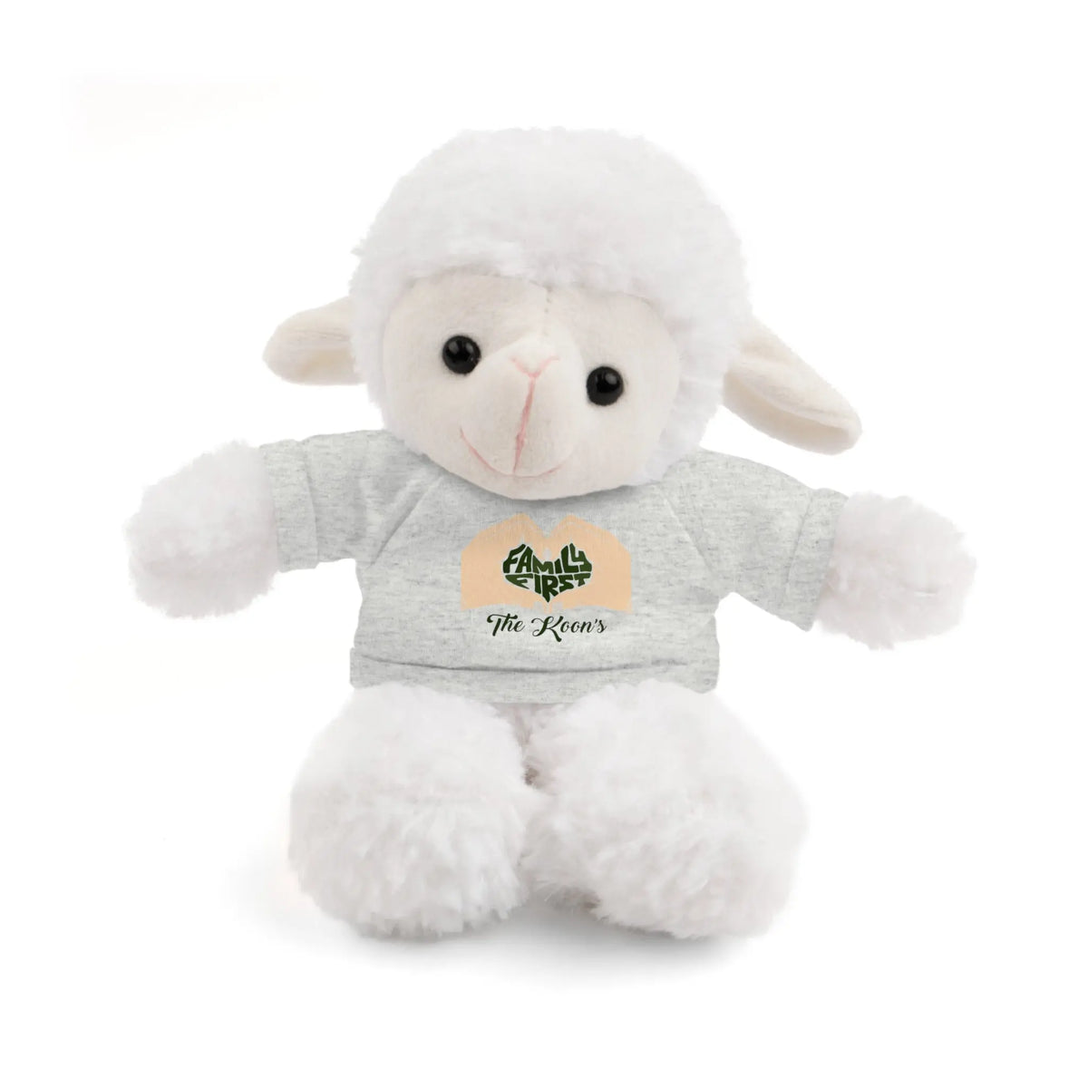 Personalized Family First Stuffed Animal Toy -  Add Your Family’s Name