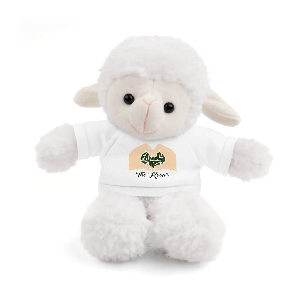 Personalized Family First Stuffed Animal Toy -  Add Your Family’s Name
