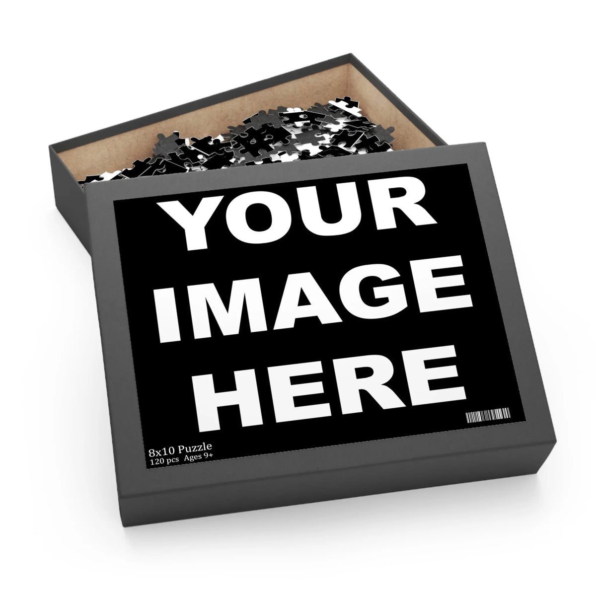 Personalized photo jigsaw puzzle with custom image, a holiday gift by Graphic Jaw (120, 252, 500-Piece) Printify