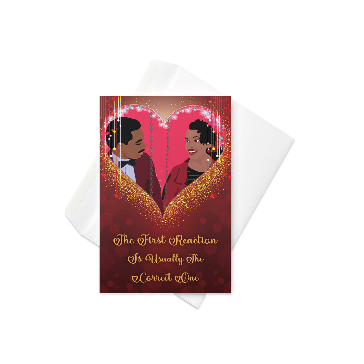 Prince Akeem & Lisa Mcdowell Valentines | I Love You Card