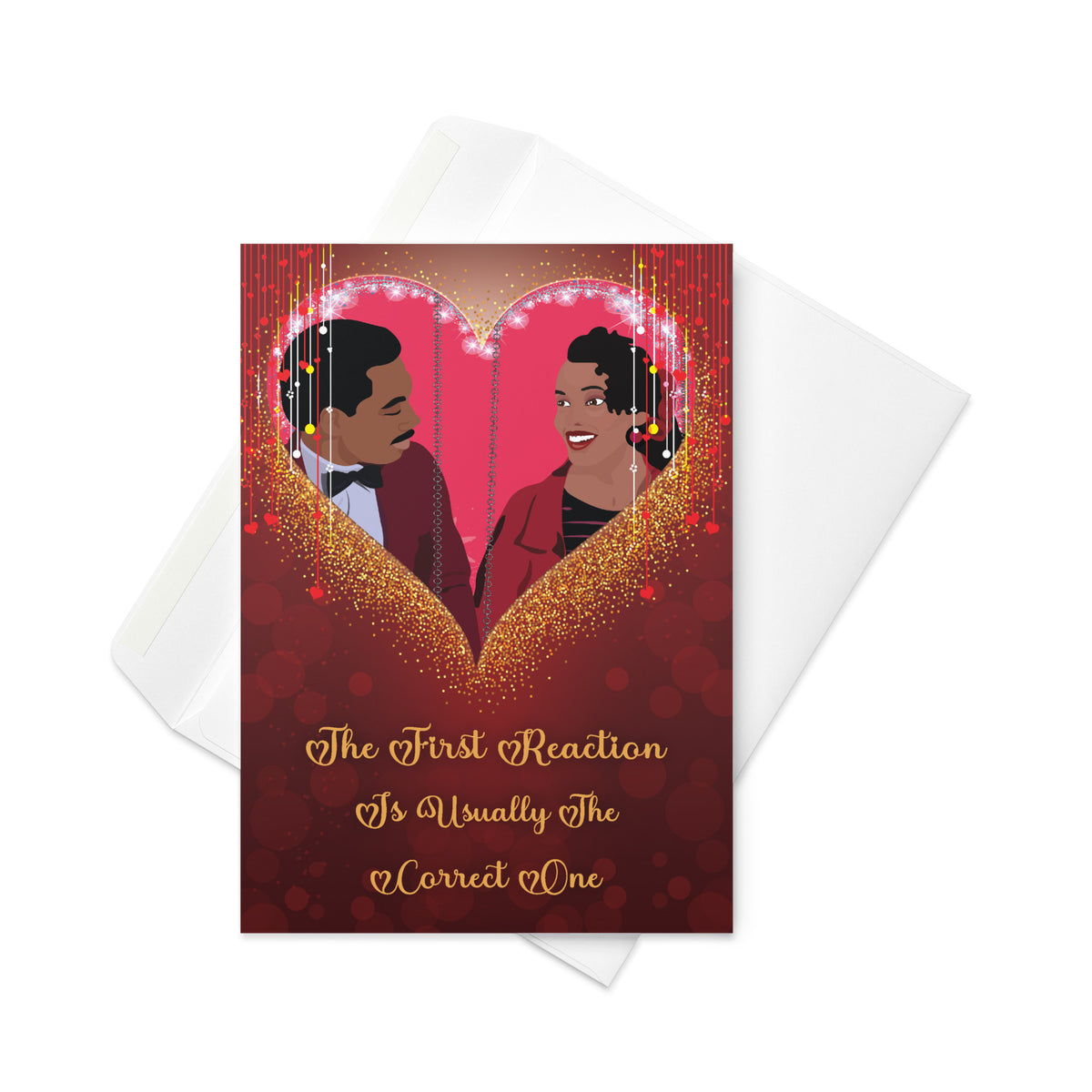 Prince Akeem & Lisa Mcdowell Valentines | I Love You Card