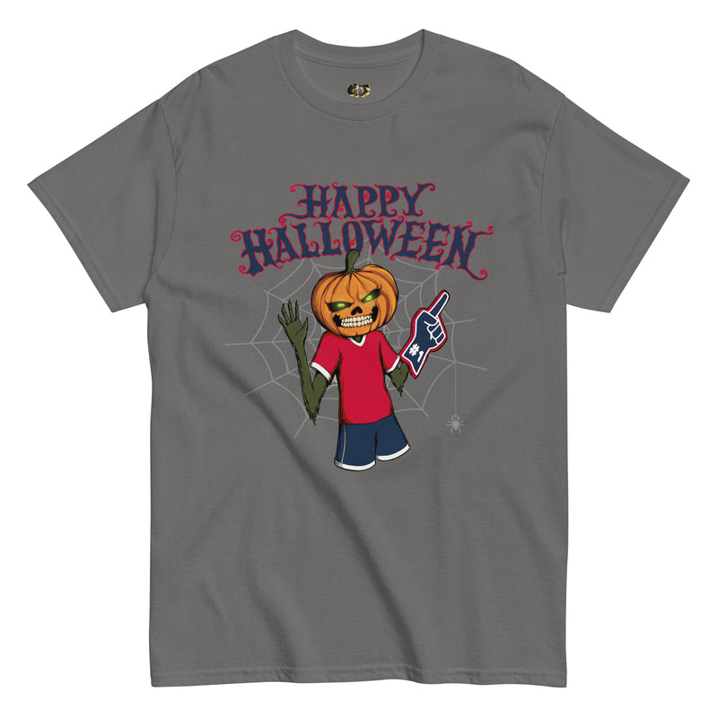 Halloween Pumpkin Mississippi Grey T-shirt